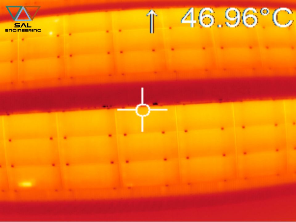 Thermographic survey of structures